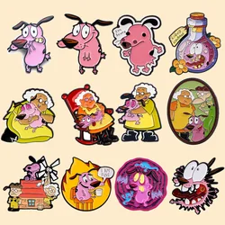 Cute Classic Cartoon Dogs Lapel Pins for Backpack Men Women Brooches for Clothing Enamel Pins Badges Jewelry Accessories