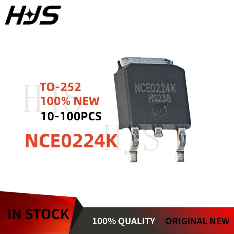 

10-100PCS NCE0224K NCE 0224K TO-252 N-channel MOSFET Field effect tube Brand New In Stock