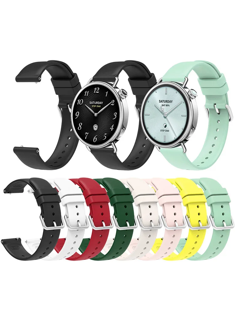 BEHUA Armbänder für Xiaomi Watch S4 41mm Smartwatch Sport Silikon-Uhrenarmband für Mi Watch S4 41mm Armband – Detail 2