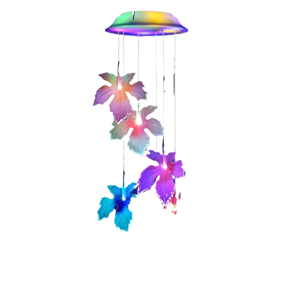 

Solar wind chime light