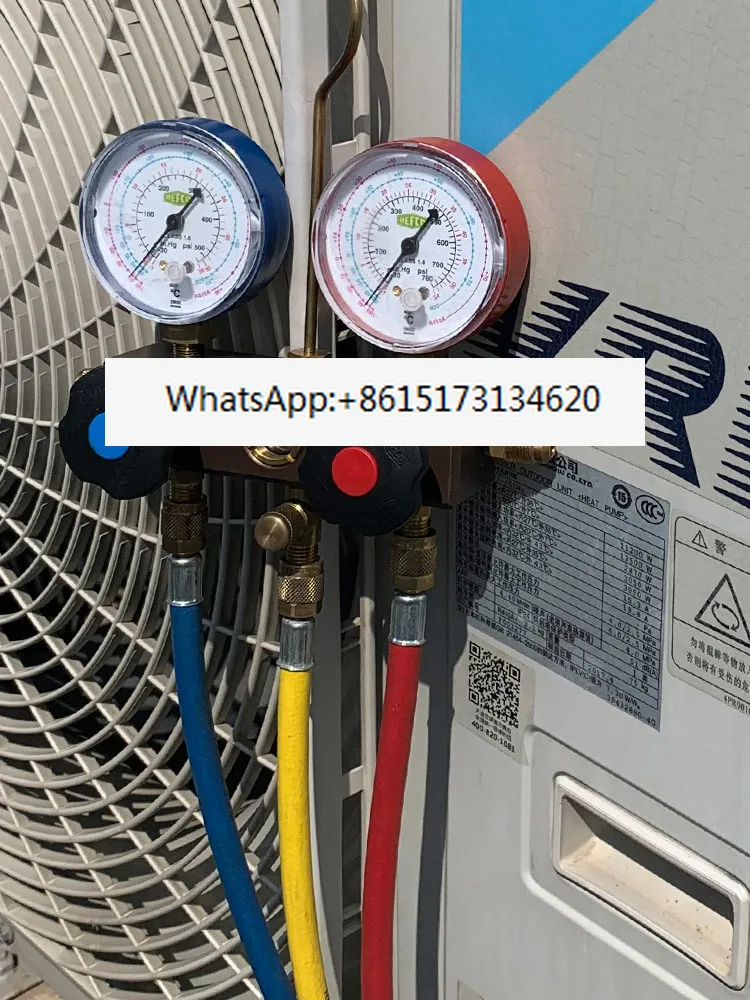 Air conditioning installation, snow type meter, refrigerant and fluorine meter, bm2-6-ds-r22R32r407