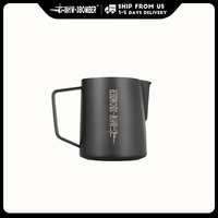 MHW-3BOMBER Milk Frothing Pitcher Steamer Cup 400/500/600ml Latte Art Pitcher Stainless Steel Espresso Cup Milk Steaming Tools