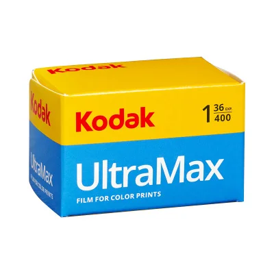 Oryginalny film kolorowy KODAK UltraMax 400, format 135, 36 zderzaków, do aparatów filmowych Kodak 135 (data ważności: 2027) — zdjęcie produktu 2