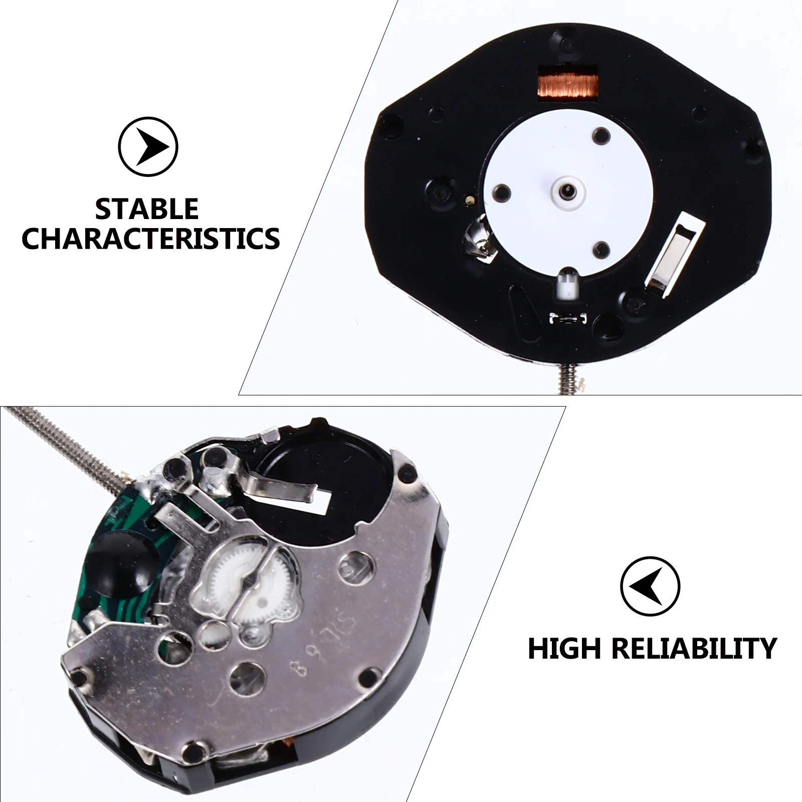 

5pcs Quartz Watch Movement Replacement Wristwatch Repair Parts Lightweight Accessory Long Service Life Tool For Watchmakers