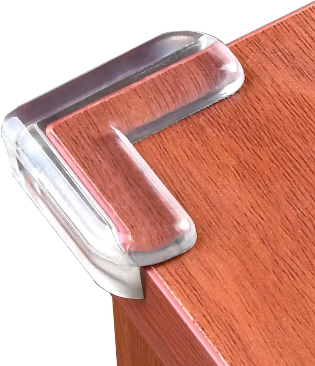 

Clear Corner Guards (12 Pack), Protective Edge Bumpers for Furniture, Glass, Tables, Kids & Baby Safety