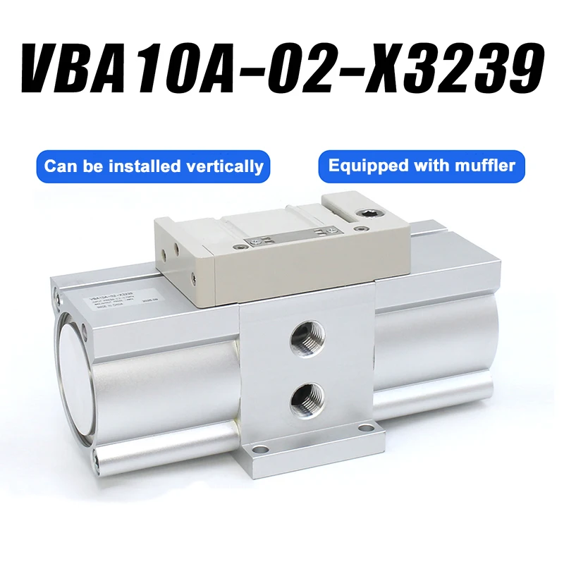 Pneumatic Booster Valve VBA10A-02-X3239 Gas Booster Pump Compressed Air Pressure Booster Gas Storage Tank