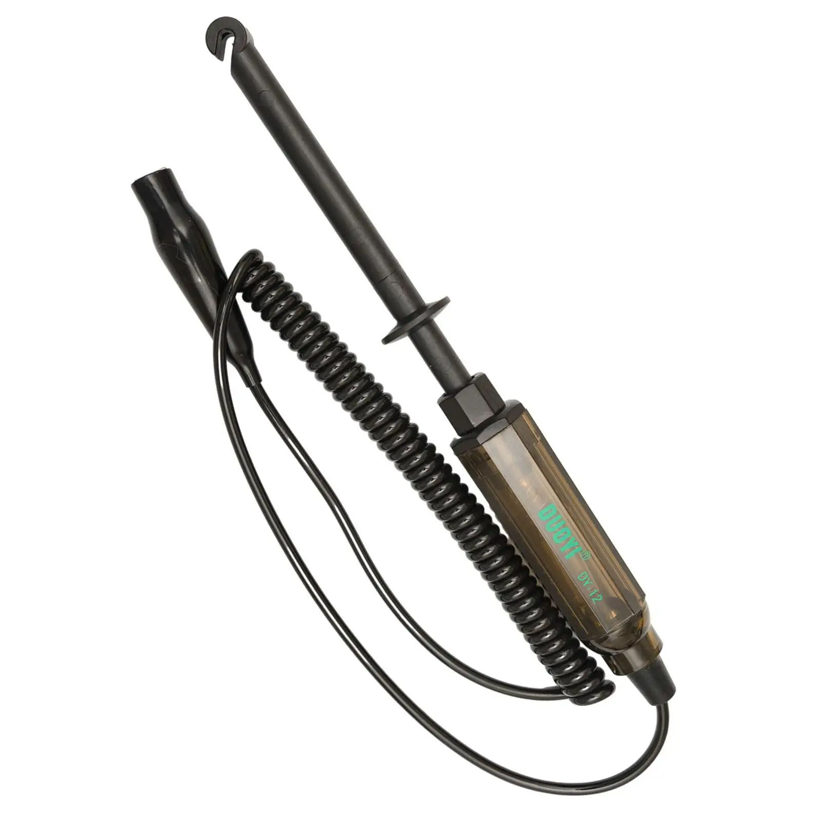 

Тестер напряжения для автомобилей и грузовиков, зонд-крючок, прочный, удобный аксессуар, профессиональный, легкий, гибкий кабель, DC 6V 12V 24V