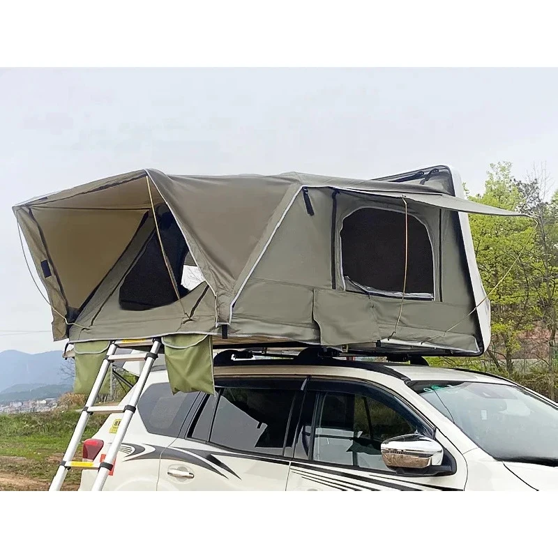 

Палатка на крышу автомобиля для 2-3 человек, защитная, из ABS-пластика, для кемпинга на природе