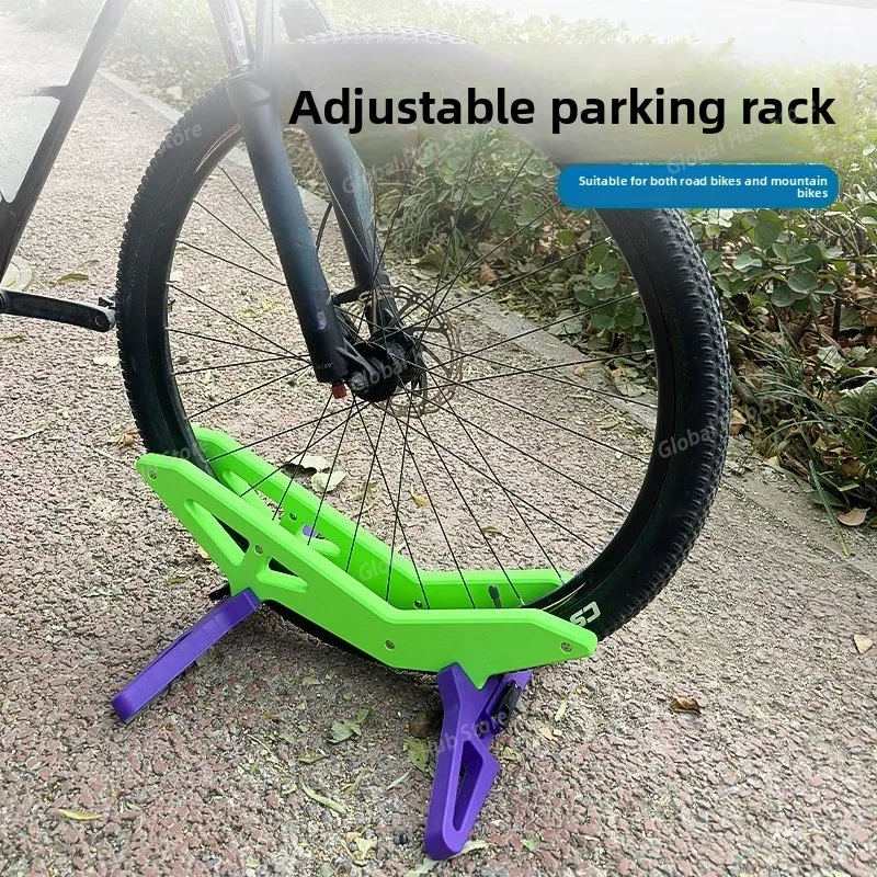 

Adjustable Bicycle Parking Rack Adjust Mountain Road Bike Stand Indoor Bicycle Display Rack Non Slip Bike Holder
