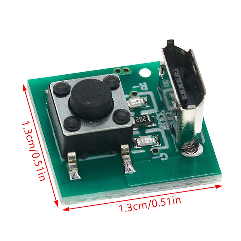 Sterk licht Zaklamp Driver Board Printplaat DIY Printplaat Typec Oplaadpoort Opladen en ontladen Integra Module