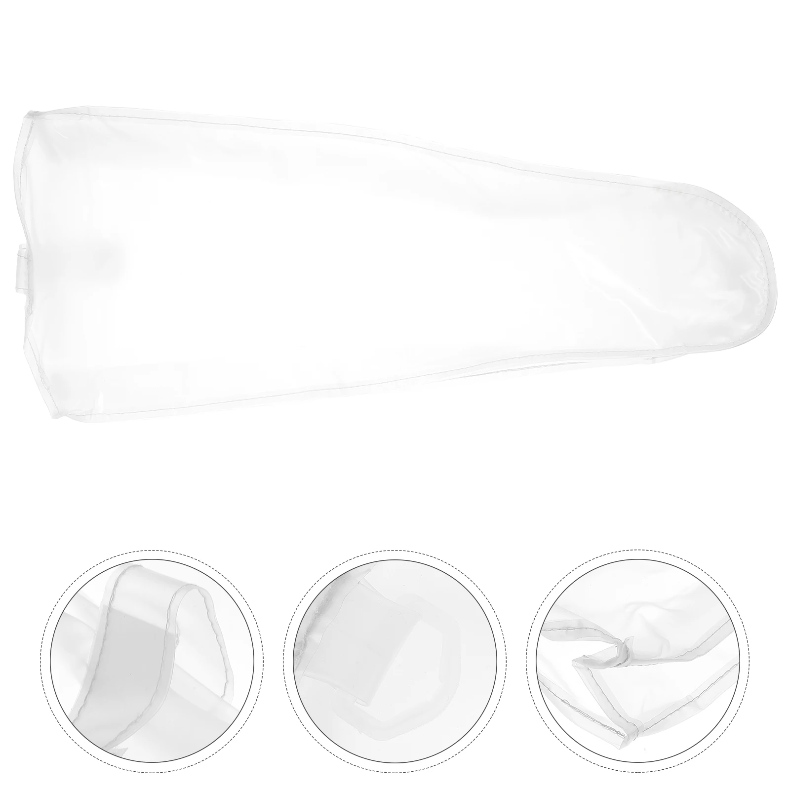 

Violin Dust Cover for Supply Dirt Resistant Decorative Accessory Protector Protective Frosted Pvc