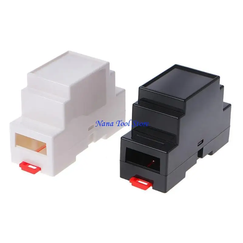 31GJ 2 Pcs 88x37x59mm Plastic Electronics Box Project for Case DIN PLC Junction