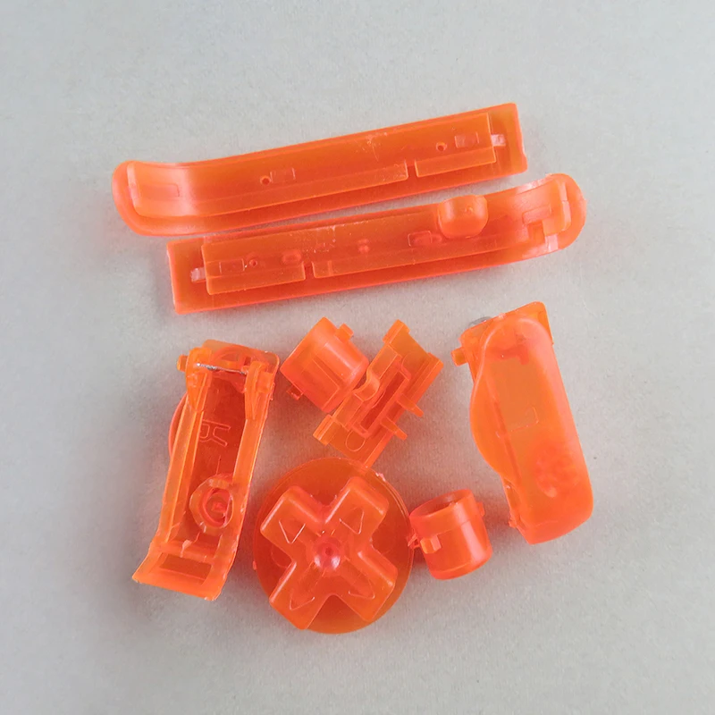Multi Color L R A B D Keyboard Power Switch Button Cross Key Suitable For GBA Host Maintenance Replacement Parts