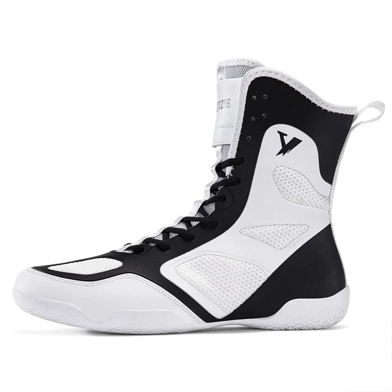 Professional Boxing Shoes Man Designer Wrestling Boots Men Breathable Fighting Shoes Mens Top Quality Gym Training Shoe Youth