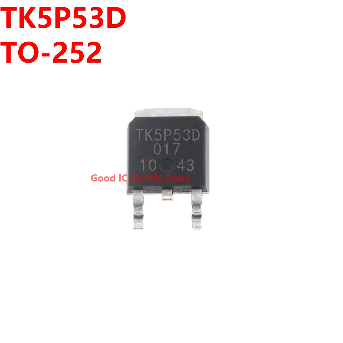 10PCS TK5P53D TO-252