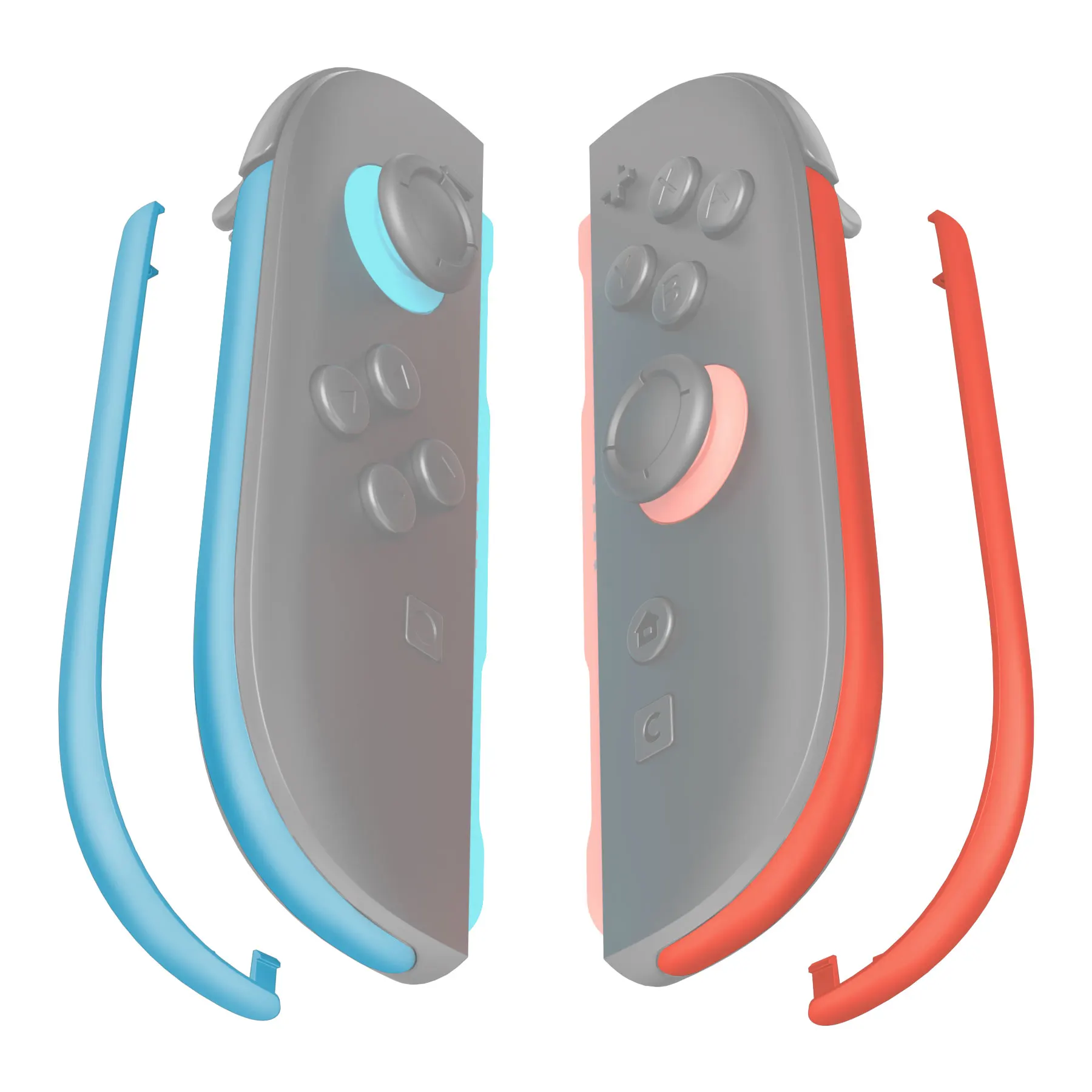 

eXtremeRate Replacement Decorative Strips for Joycon 2, DIY Decoration Strip Side Housing Trim Shell for Nintendo Switch 2