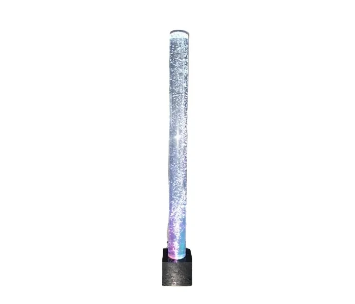 

Color Changing LED Light Strip Decoration Acrylic Children's Sensory Water Bubble Tube for Home Decor