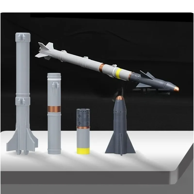 نموذج AIM-9X Sidewinder Air To Air المطبوع ثلاثي الأبعاد، زخرفة سطح المكتب المجمعة من قبل المشجعين العسكريين الأمريكيين