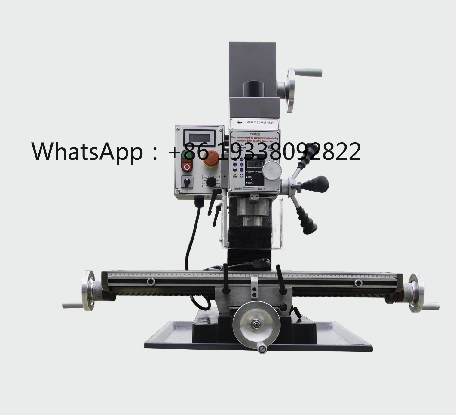 

Manual Mini Milling And Drilling Machine Drilling Capacity WMD25VB 25mm