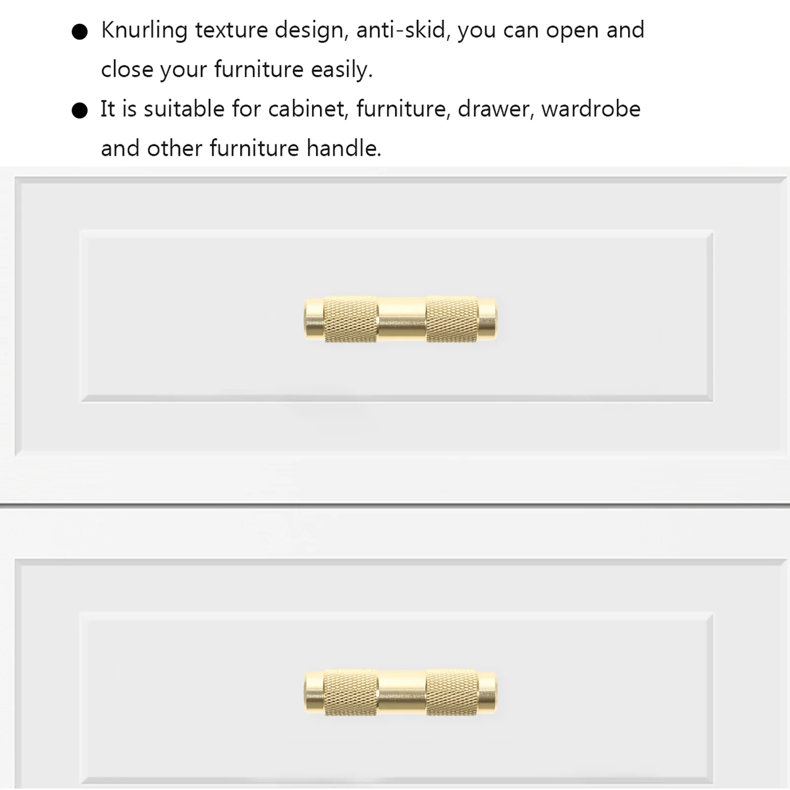 

4pcs Cabinet Metal Drawer Pullsfurniture Accessory Replacement Door Handle Parts Durable Aluminum Alloy Wardrobe Dresser Pull