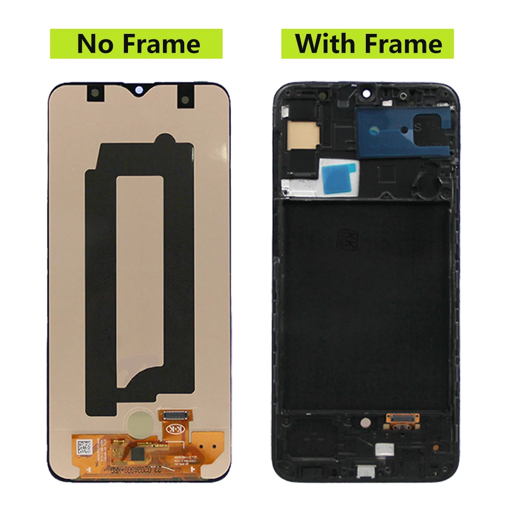 6.4\'\' AMOLED for Samsung Galaxy A30s LCD Display Touch Screen Digitizer Assembly Replacement for Samsung A30s A307 A307F A307G