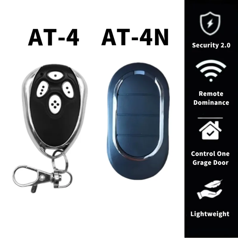

At-4/4N 433Mhz Rolling Code Transmitter Is Suitable for 433.92Mhz Remote Controls for Electric Garage Roller Doors