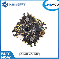 JHEMCU GHF411 AIO Flight Controller 40A 4in1 Brushless ESC For FPV RC Freestyle Racing Drone