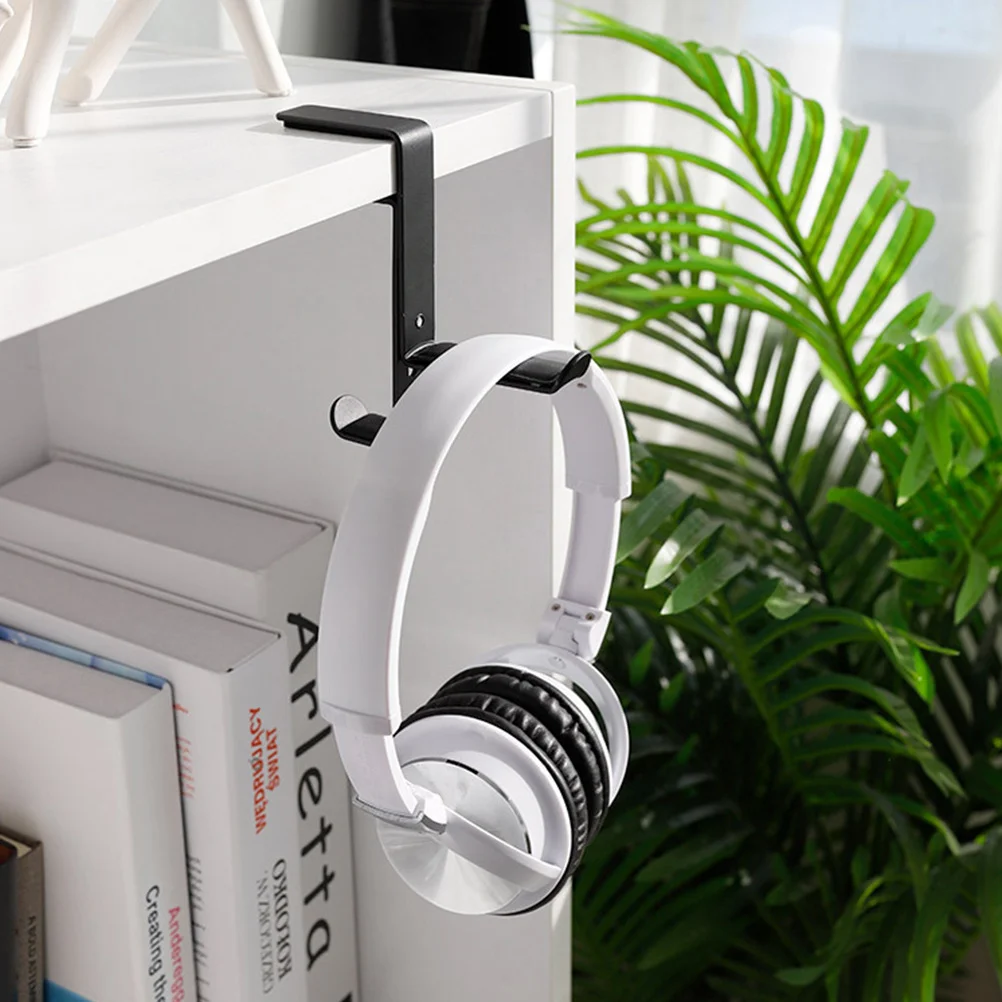 

Sturdy Metal Pu Headphone Stand Holder For Gaming Headset Space Saving Scratch Resistant Easy Install No Drilling Headset Hook