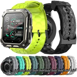 20mm 22mm Band for C20 Pro Swim Strap Smart Watch Silicone Soft Breathable Sports Bracele