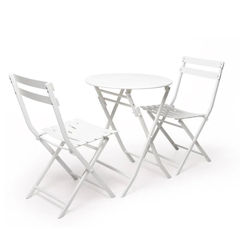 

Outdoor, balcony, wrought iron, folding, tables and chairs, garden, leisure, furniture, folding chairs