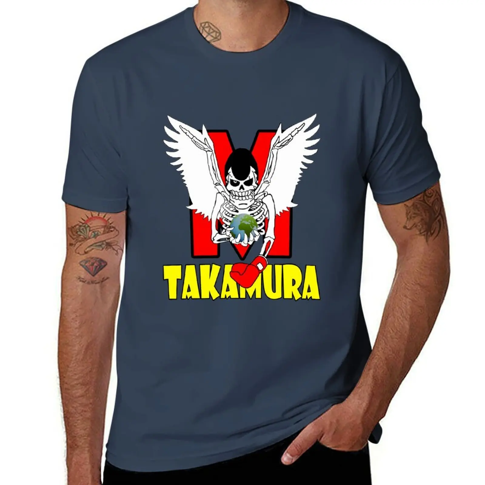 

Hajime No Ippo Takamura T-Shirt cotton tshirt 100% man t shirt designer T-Shirt