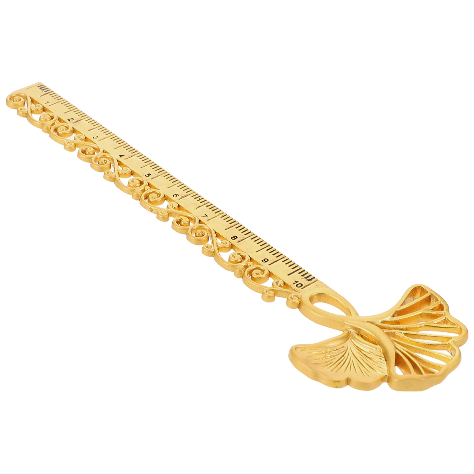 

Metal Bookmark Ruler Hollow Design Multi-Functional Reading Sewing Tool For Students Office Craft Lovers Book Reader Gift