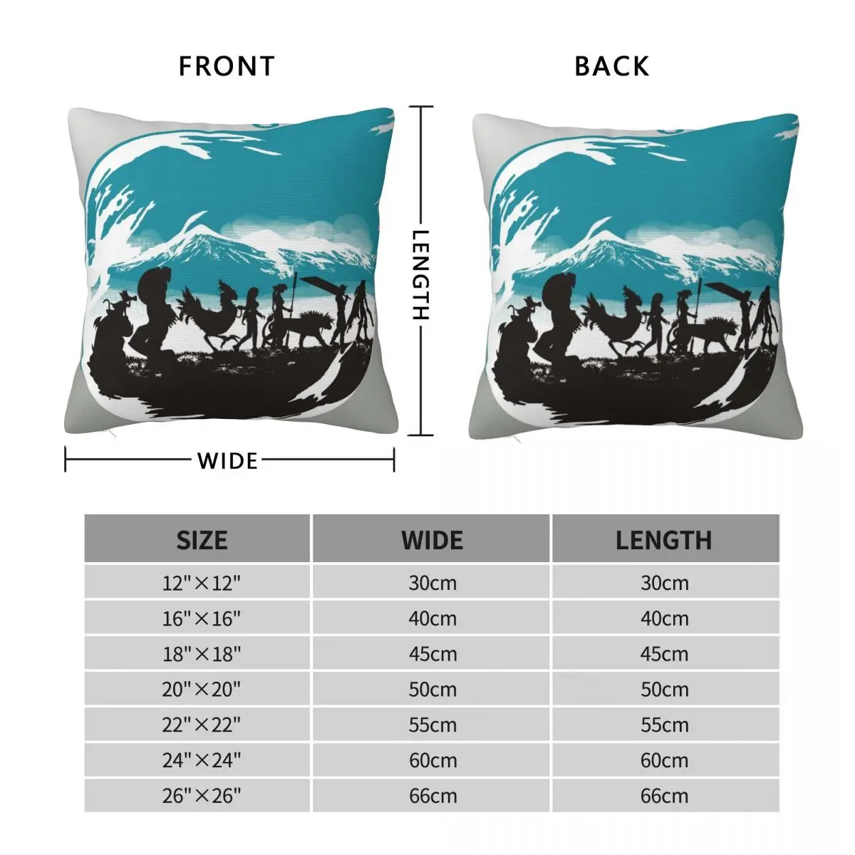 FELLOWSHIP OF THE FANTASY Throw Pillow Sofa Decorative Covers Christmas Cushion For Home luxury sofa pillows