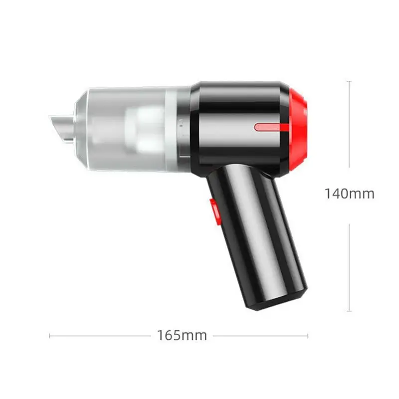 

(A25M) Беспроводной пылесос с мощностью всасывания 9000 Па, портативный автомобильный пылесос для сухой и влажной уборки, для дома, офиса, автомобиля, уборки шерсти животных -B