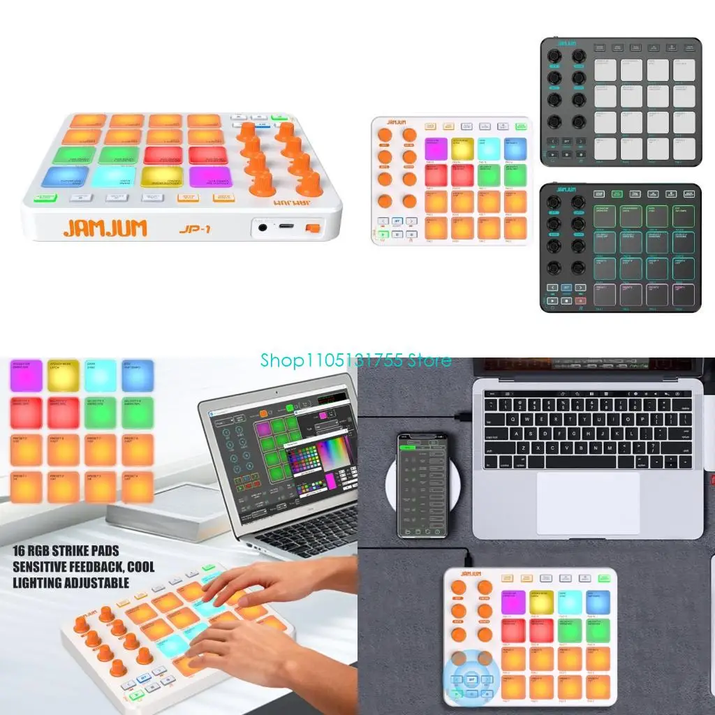 

K0EF Легкий MIDI-контроллер с низкой задержкой и высокой чувствительностью для живых выступлений и студийной записи Простота в