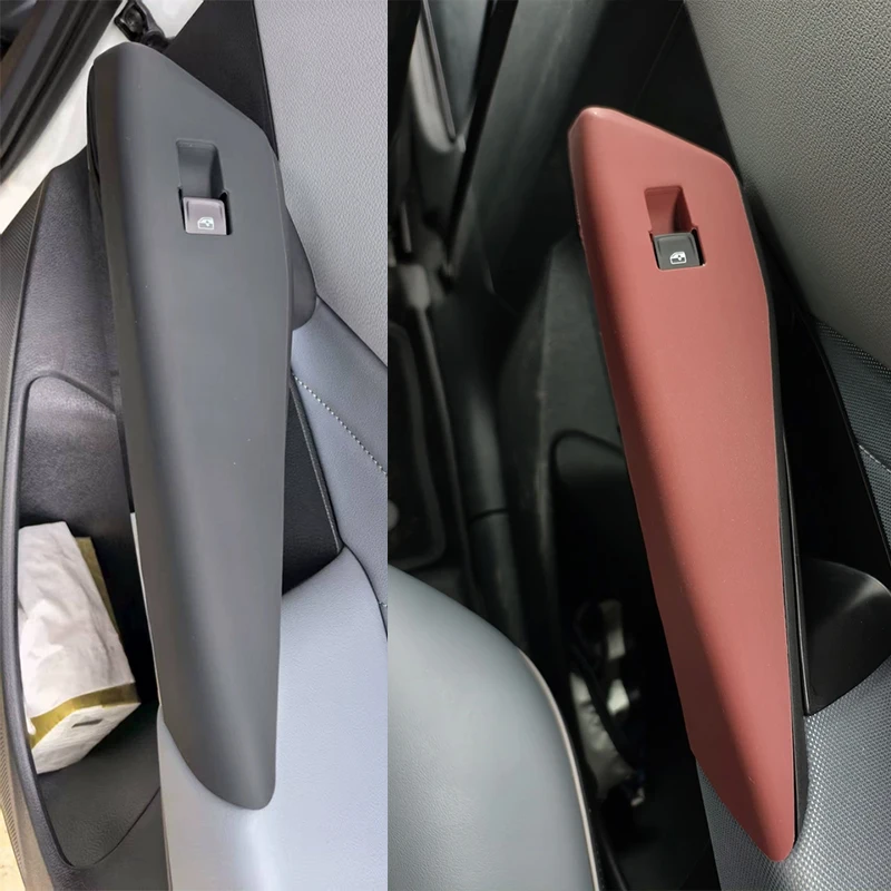 وسادة سيليكون للوحة رفع نافذة السيارة ومكونات الحماية الداخلية لسيارة Volkswagen VW ID.4 ID4 ID.3 2021 2022 2023 2024 #4