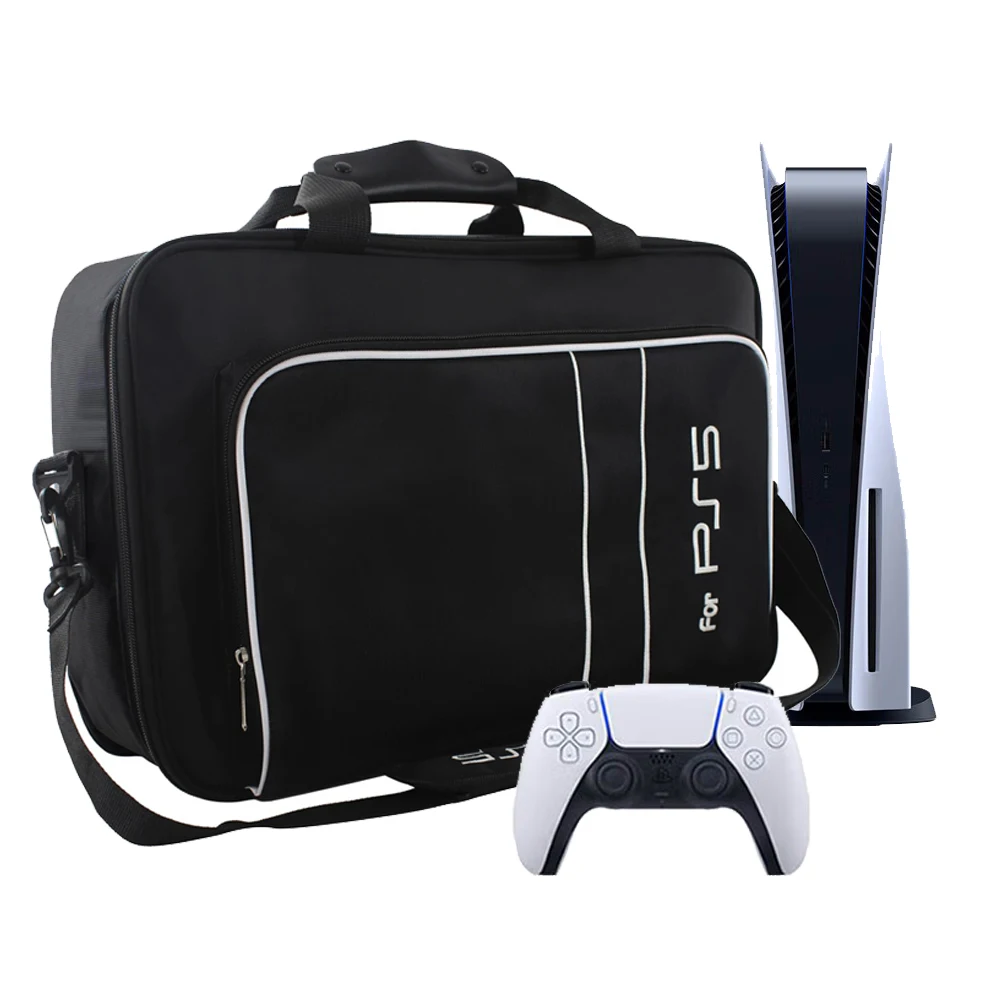 Custodia da trasporto portatile per PS5 borsa a tracolla regolabile Host per Console di gioco per Sony Playstation 5 accessori per Controller borsa