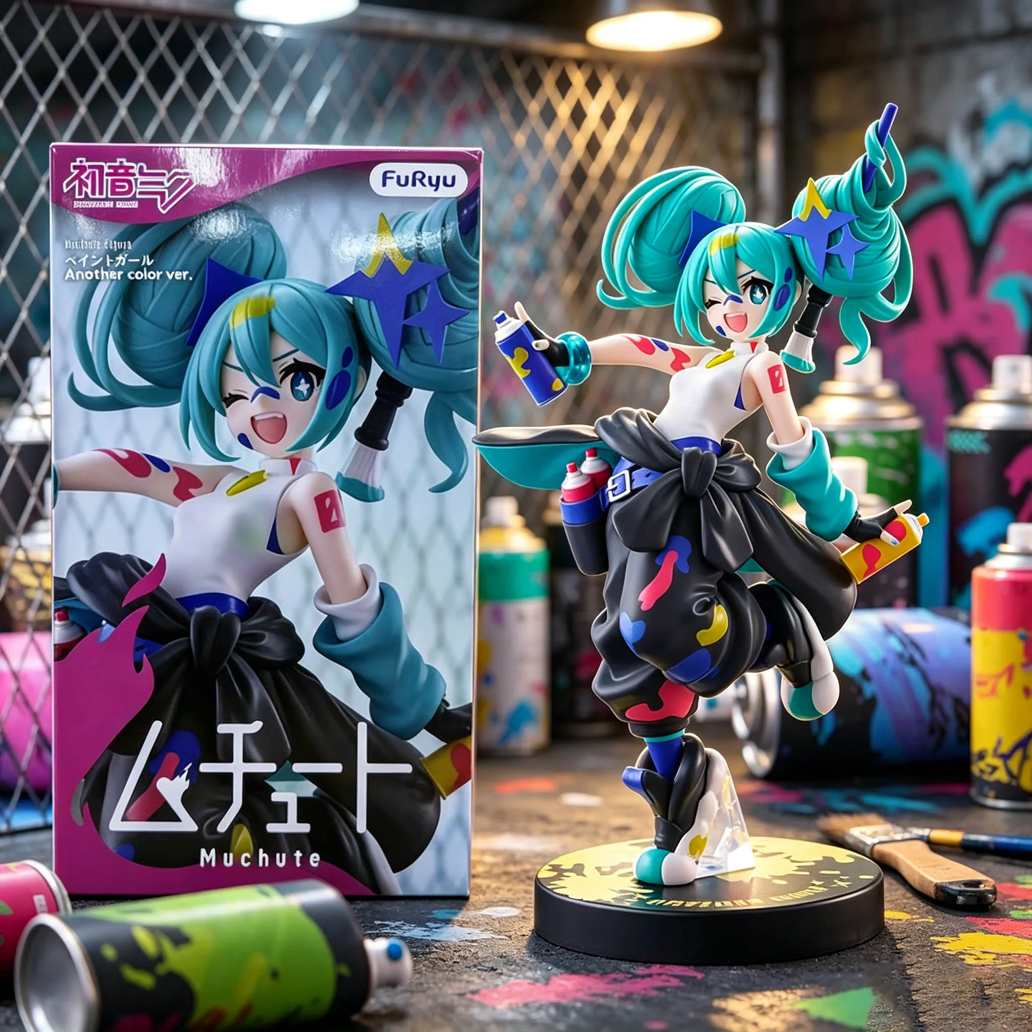 figurine-anime-furyu-hatsune-miku-muchute-hatsune-miku-paint-girl-une-autre-couleur-figurine-a-collectionner-cadeau-pour-les-fans-avec-boite-d'origine