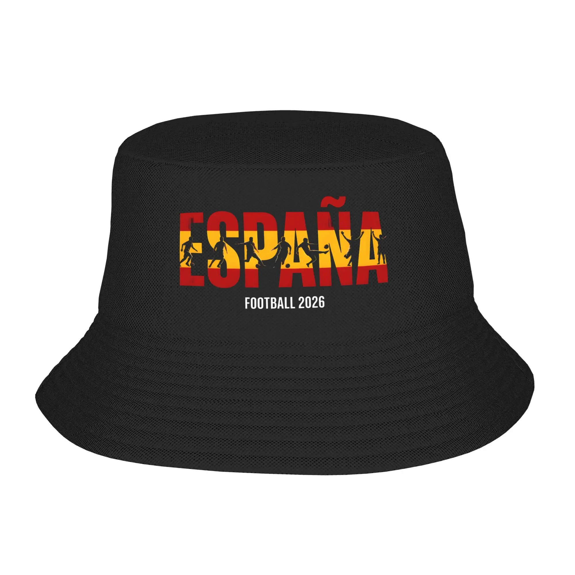 Chapeau Bob Tendance Espagne Football 2026 pour Femme Léger Casquette de Vacances