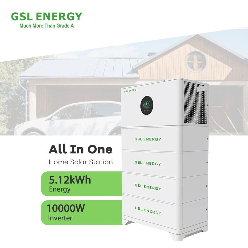 GSL ENERGY All-in-One 20.48kWh Battery Inverter 51.2V 10.24kWh Home Energy Storage System BMS Floor Mounted Lifepo4 Battery