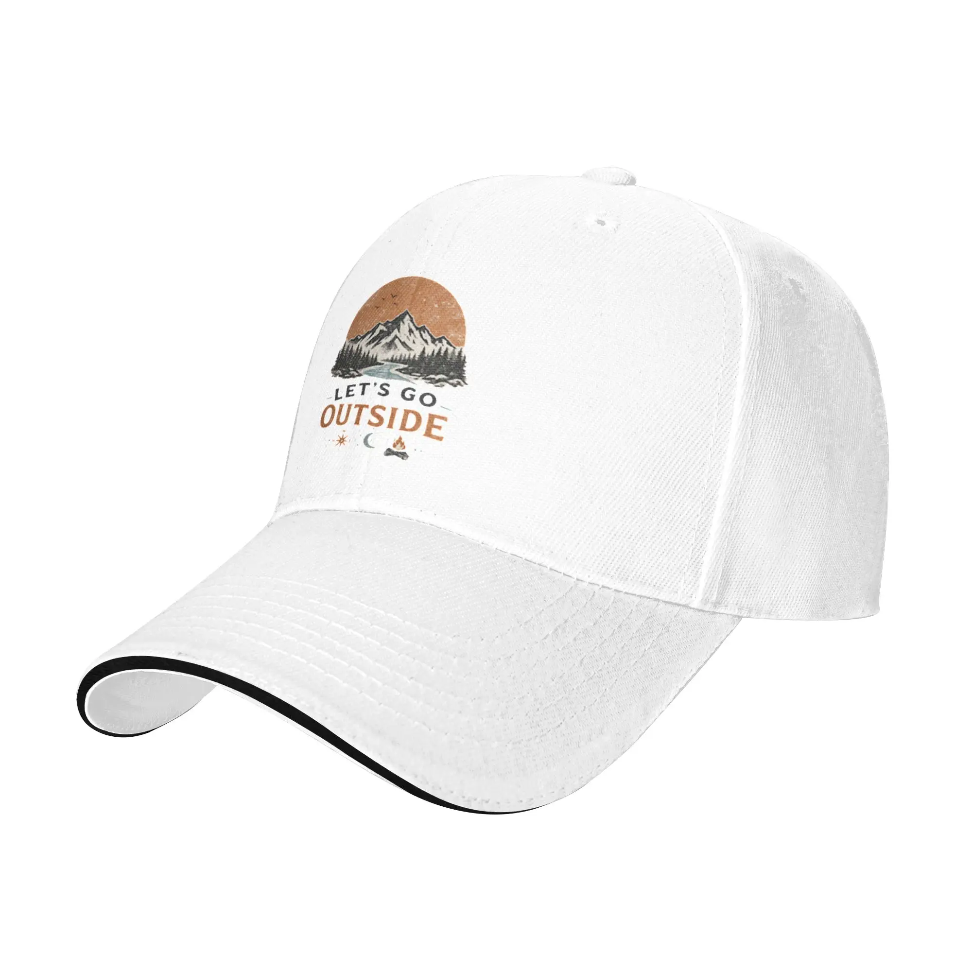Let s Go Outside - Outdoor Life Gift For Children Men Women A Baseball Cap Hat