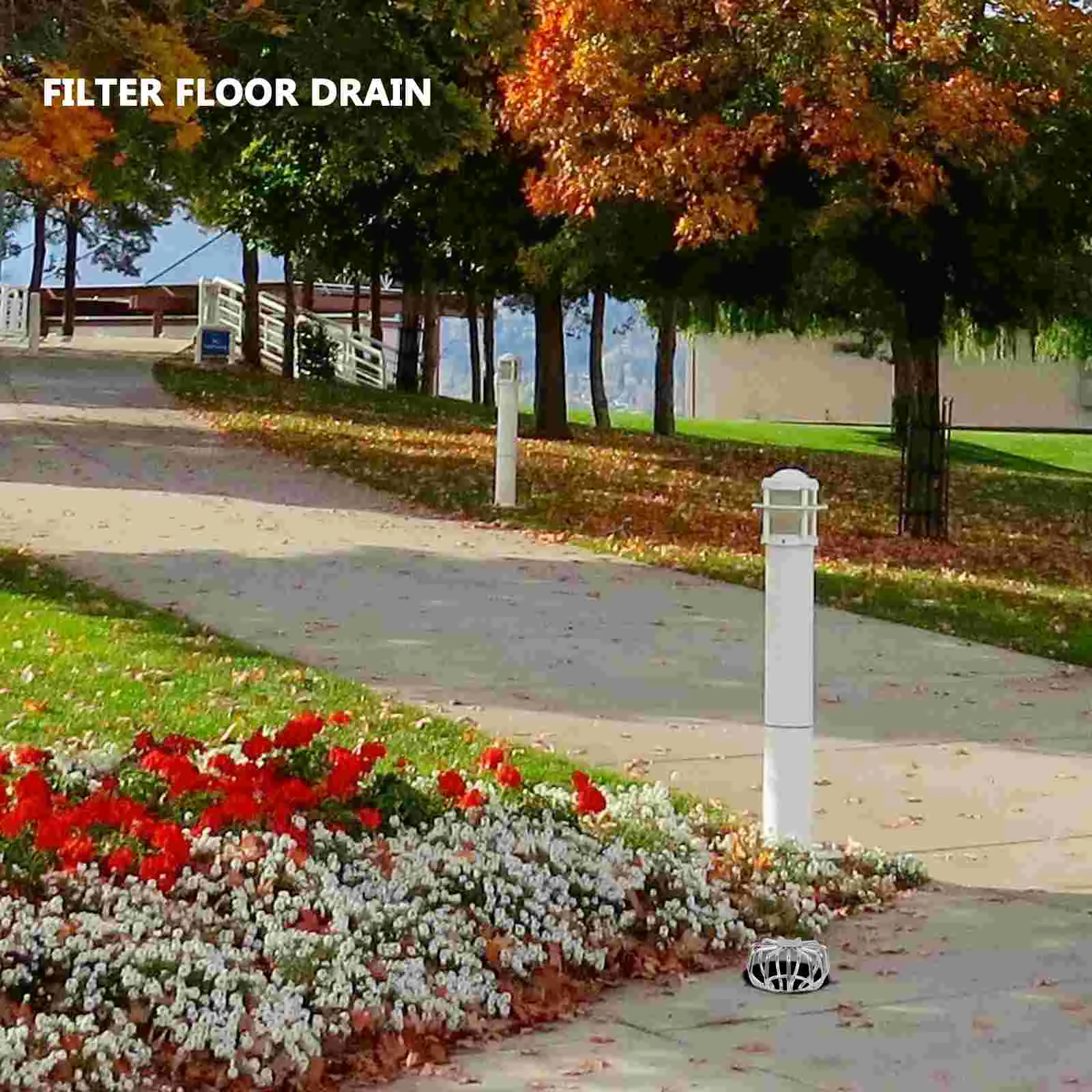 Balkon filter Dachrinne Bildschirm Anti-Verstopfung Blatt filter Sieb