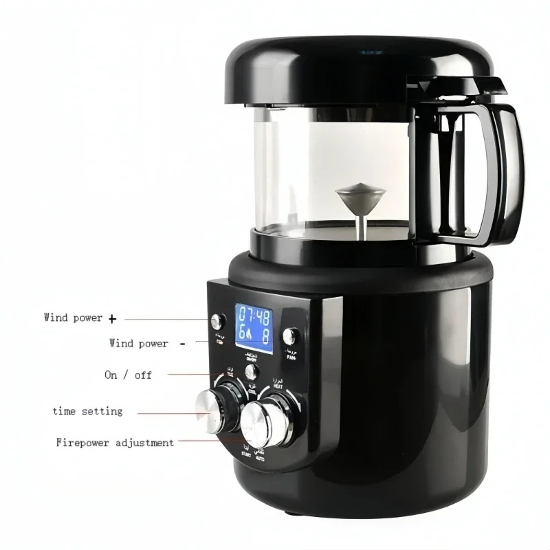 220V/110V Automatic Coffee RoasterSmall Hot Air Coffee RoasterHome Coffee Bean MachineElectric Bean Roasters