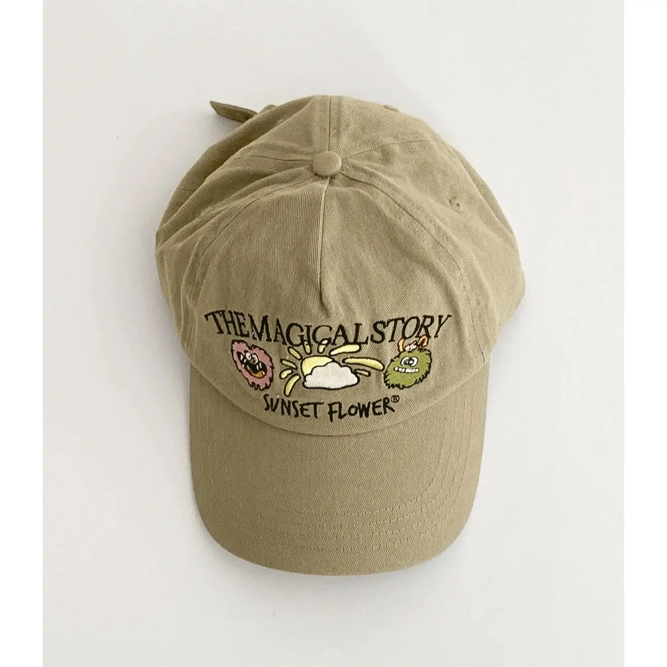 Женская фуражка с мультяшной вышивкой, стираная и потертая, новый летний стиль, большая окружность головы, глубокая бейсболка