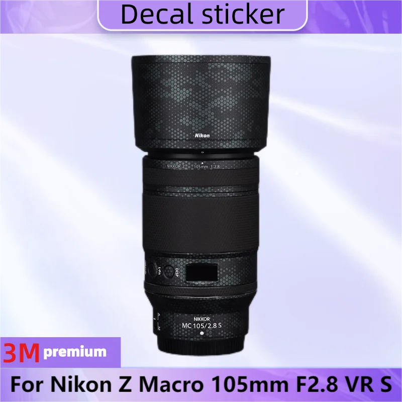 

For Nikon Z Macro 105mm F2.8 VR S Anti-Scratch Camera Lens Sticker Coat Wrap Protective Film Body Protector Skin Cover 105 2.8