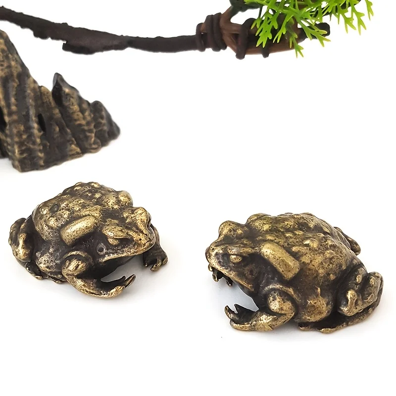 1 Stück, Metallkrötenfigur mit Tiermotiv, vielseitige Innen- und Außendekoration