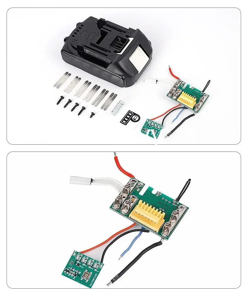 BL1815 Li - ion Battery Case for Makita 18V 1.5Ah/3.0Ah Shell Box with PCB Board for Charging Protection Can Install 5 Batteries