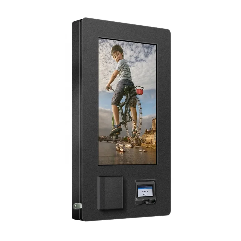 32 Inch Waterproof Outdoor IP65 POS System Touch Screen Food Drink Pharmacy Payment Vending Machine