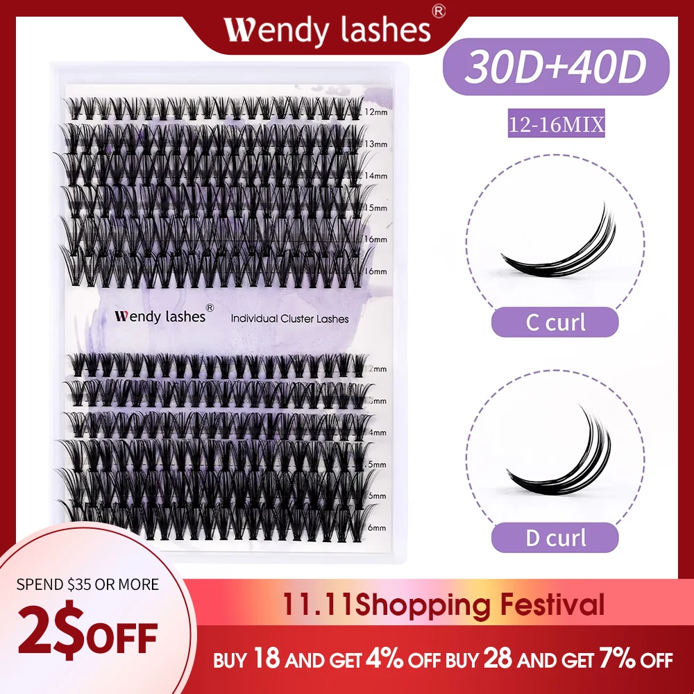 

Накладные ресницы Венди, натуральные ресницы из искусственной норки, 3D профессиональные ресницы, поставщик 50/60/80D