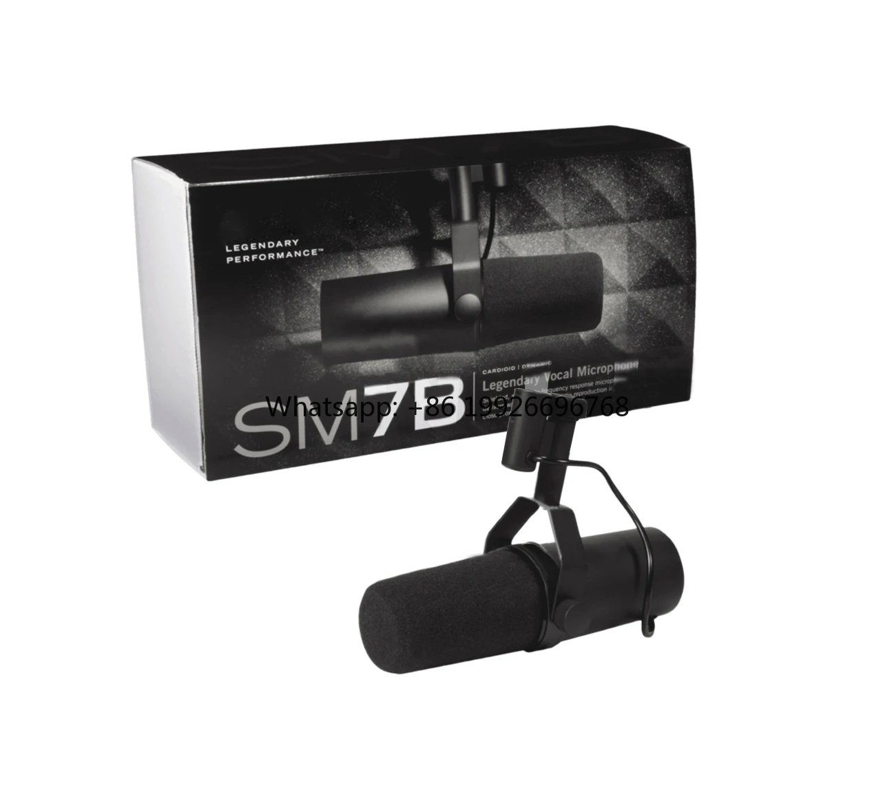 

Rayco Professional SM7b Cardioid Dynamic Wired Microphone XLR Connector Metal Studio Recording Mic for Broadcasting Podcasts